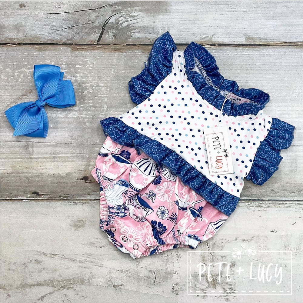 Pete+Lucy infant romper